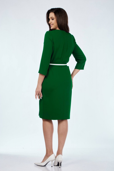 Платье SVT-fashion 589 зеленый - фото 2