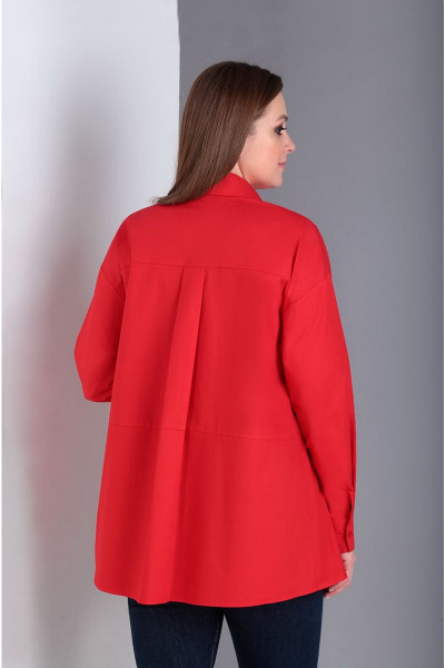 Блуза Таир-Гранд 62385 красный - фото 5