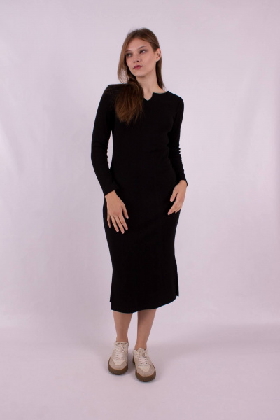 Платье Mita ЖМ1188 черный - фото 2