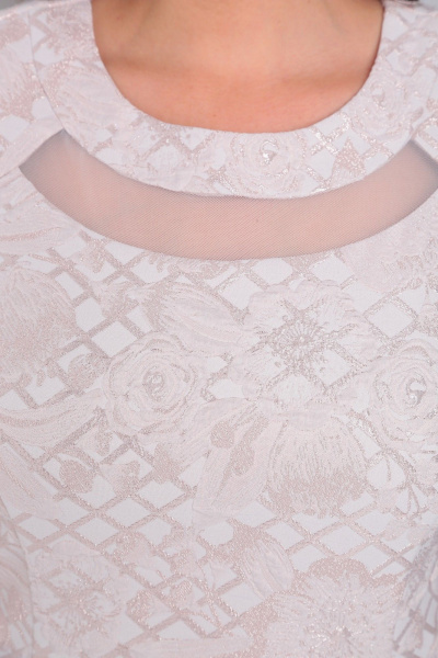 Платье Pocherk 1-003 персиковые_вензеля - фото 17