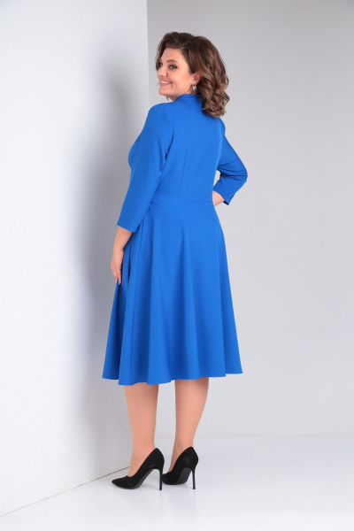 Платье Pocherk 1-015 светло-синий - фото 12