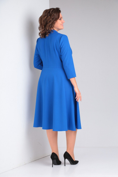 Платье Pocherk 1-015 светло-синий - фото 3
