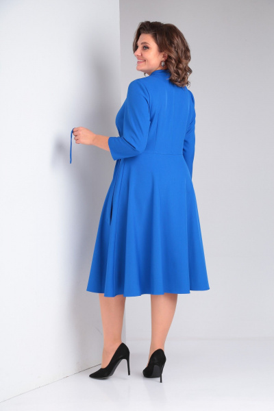 Платье Pocherk 1-015 светло-синий - фото 2