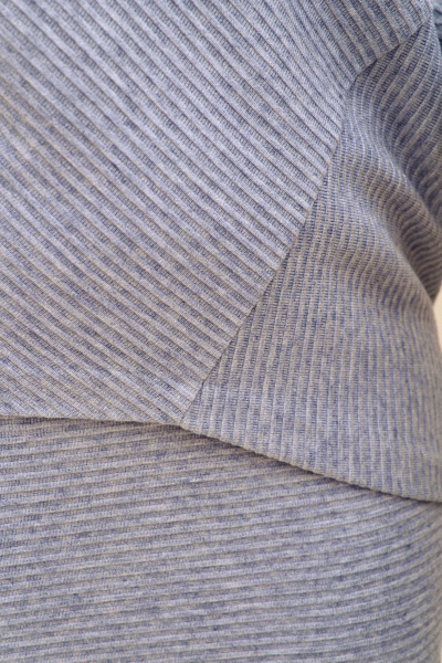 Джемпер, юбка Vittoria Queen 22103 серо-голубой - фото 6