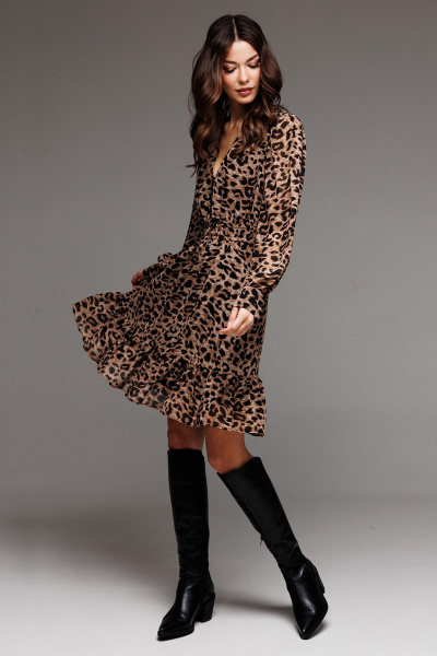 Платье Butеr 2737 леопард - фото 4