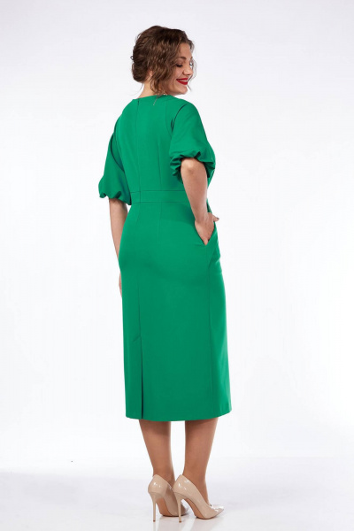 Платье Lady Style Classic 1817 зеленые_тона - фото 4