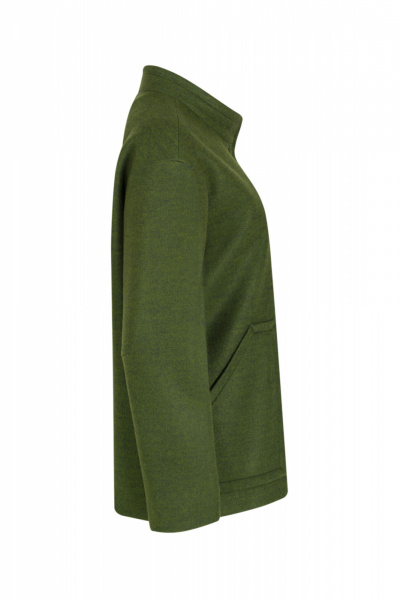 Пальто Elema 1-272-164 зелёный - фото 2