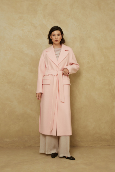 Пальто Elema 1-424-164 розовый - фото 1