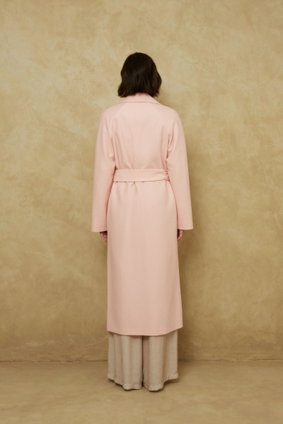 Пальто Elema 1-424-164 розовый - фото 4