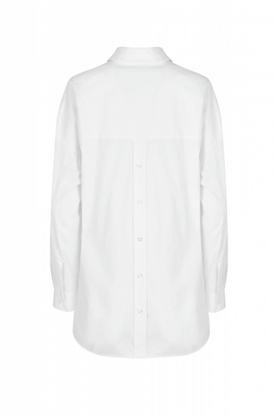 Блуза Elema 2К-130-170 белый - фото 3