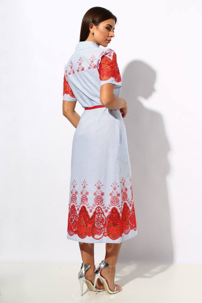 Платье, ремень Mia-Moda 1048-1 - фото 2