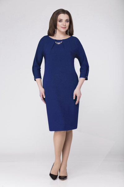 Платье VOLNA 1025 ярко-синий - фото 1
