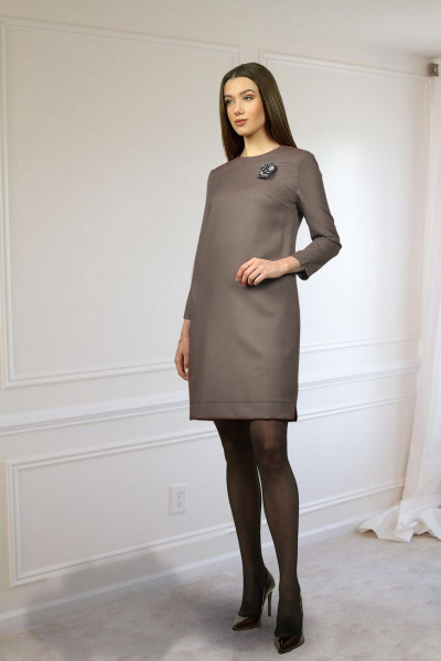 Платье Talia fashion Пл-078 серый - фото 1