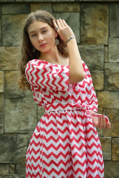 Платье Tanya Arzhanova 0301ТА зигзаг - фото 1