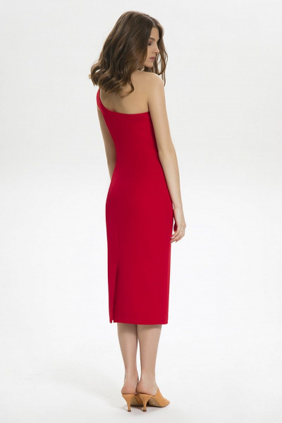 Платье LaVeLa L10151 красный - фото 2