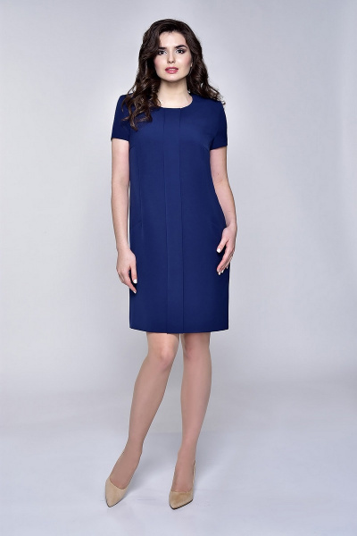Платье ELGA 01-531 синий - фото 1