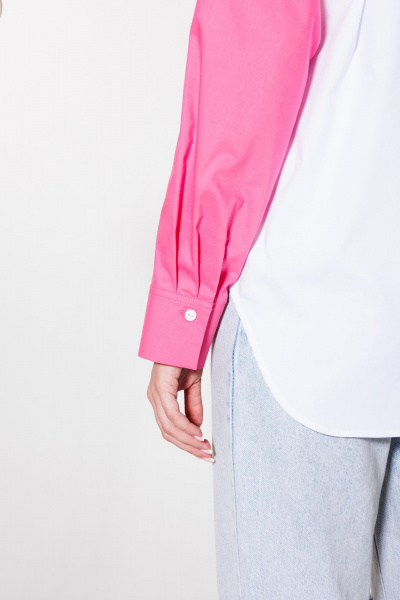 Блуза KOKOdea 4.14.1_бело-розовый - фото 4