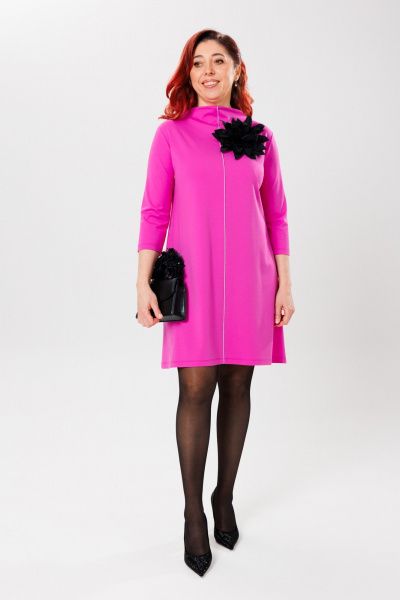Платье Mubliz 144 розовый - фото 1