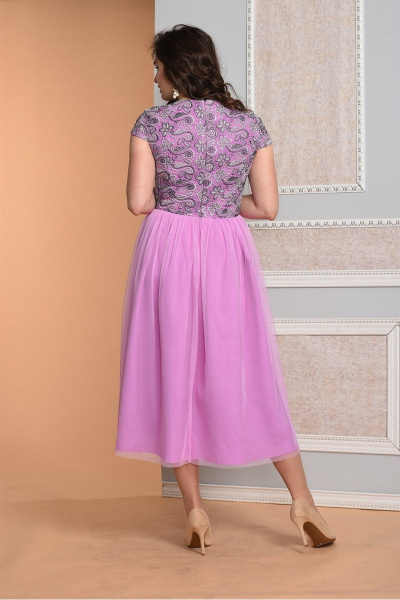 Платье Diomel 546 розовый - фото 3