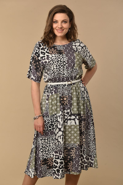 Платье Lady Style Classic 1670 рябь - фото 3