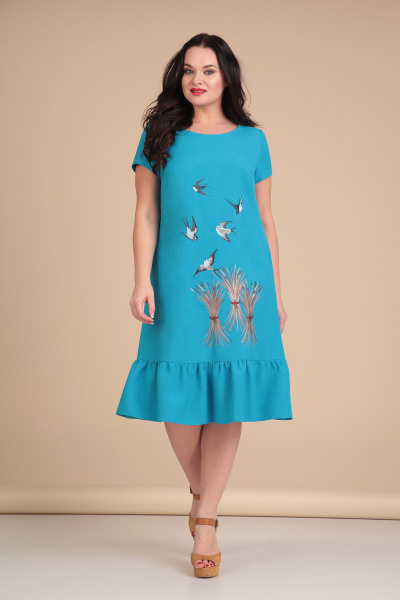 Платье Nivard 620 голубой - фото 1