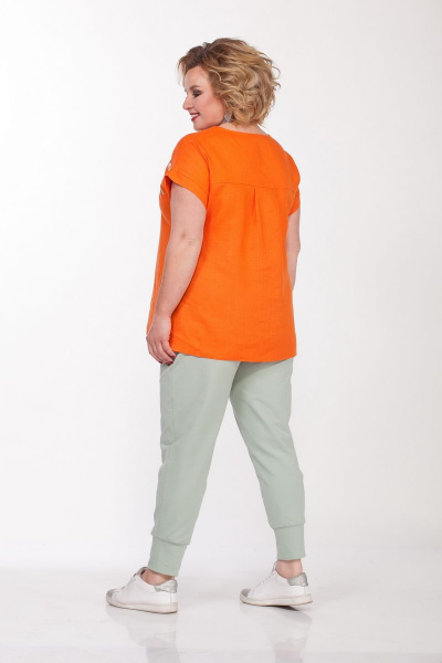 Блуза Djerza 024 оранж - фото 2