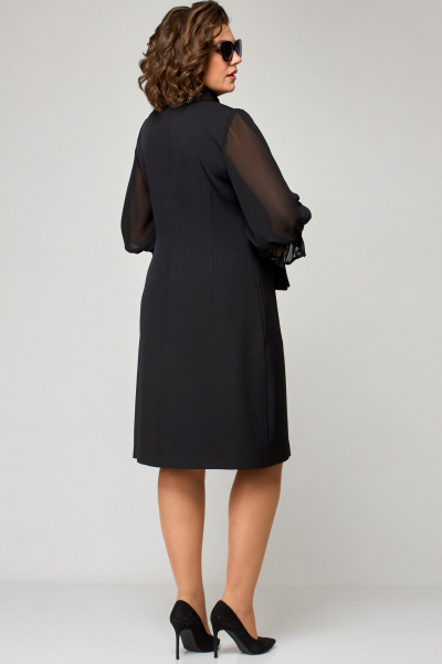 Платье EVA GRANT 7185 черный - фото 14