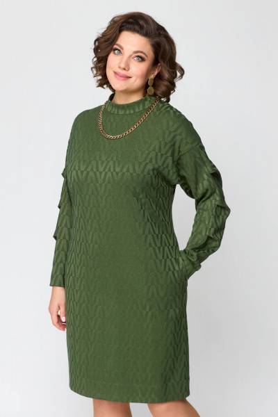 Платье Danaida 2201 зеленый - фото 5