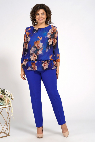 Блуза, брюки Alani Collection 2072 - фото 1