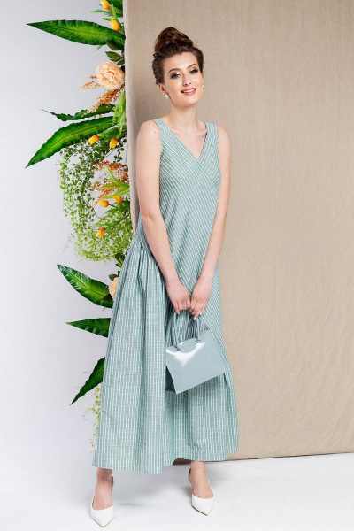 Платье Daloria 5017 зеленый - фото 5