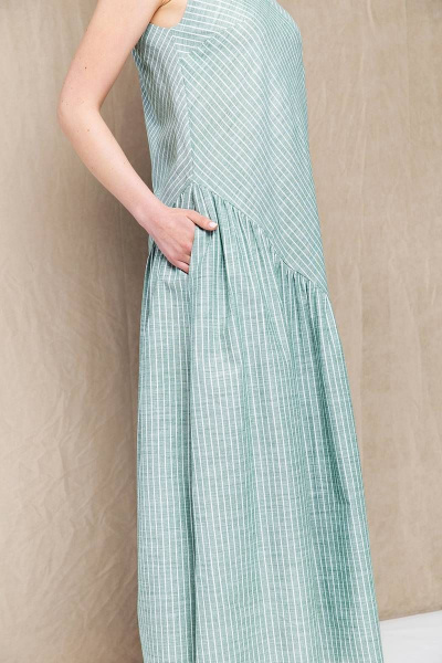 Платье Daloria 5017 зеленый - фото 4