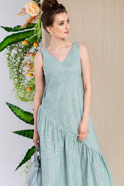 Платье Daloria 5017 зеленый - фото 2
