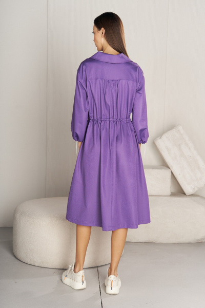 Платье Fantazia Mod 4635/1 фиолетовый - фото 4