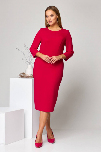 Платье, юбка Romanovich Style 3-2622 красный - фото 8