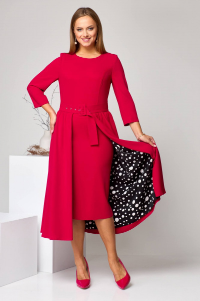 Платье, юбка Romanovich Style 3-2622 красный - фото 5