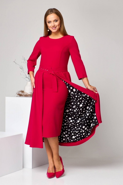 Платье, юбка Romanovich Style 3-2622 красный - фото 1