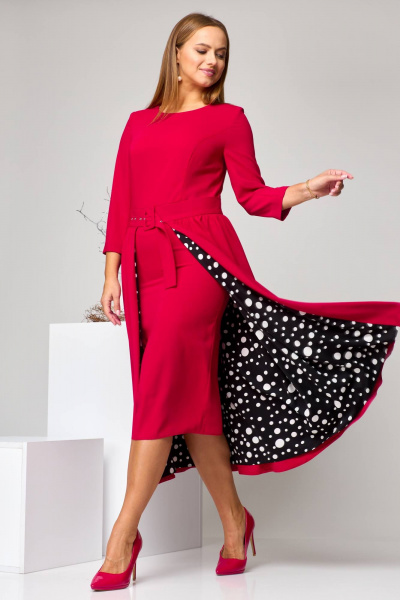 Платье, юбка Romanovich Style 3-2622 красный - фото 2