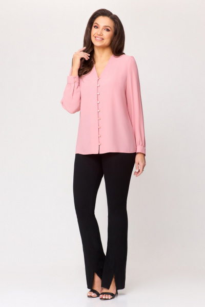 Блуза DaLi 3591а розовая - фото 4