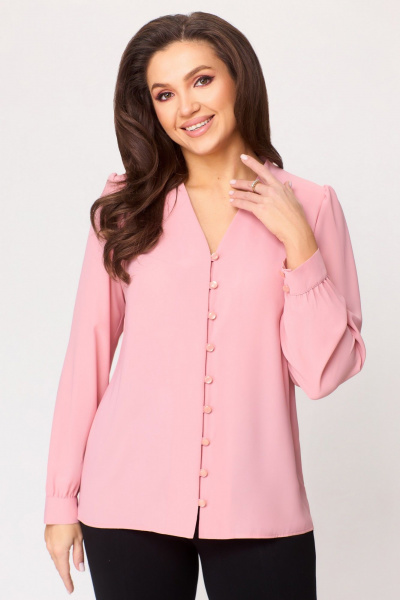 Блуза DaLi 3591а розовая - фото 1