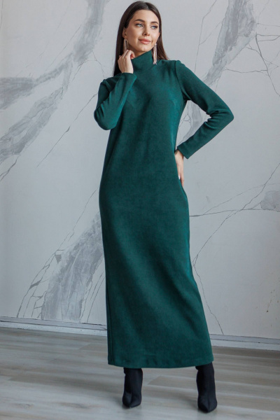 Платье Ivera 1109L зеленый - фото 4