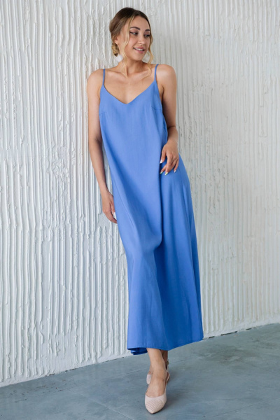 Платье Ivera 1122 синий - фото 1