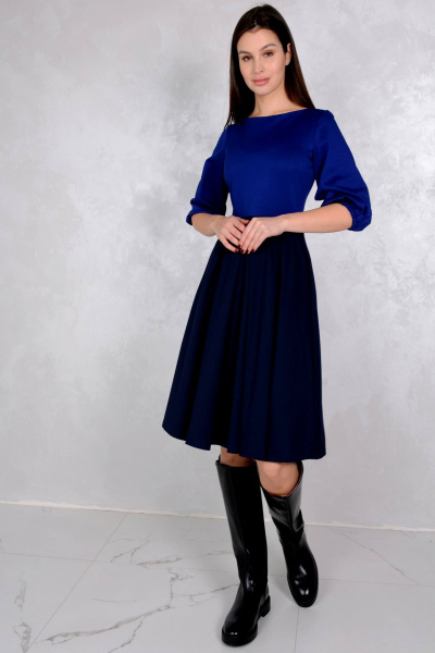 Платье Patriciа F14728 темно-синий,синий - фото 1