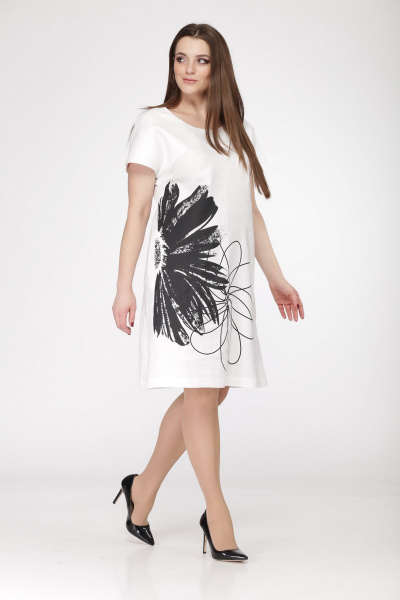 Платье MALI 426 белый - фото 2