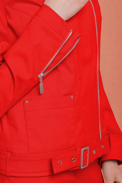 Куртка LeNata 11878 красный - фото 5