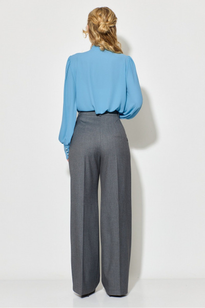 Блуза, брюки, жакет Chumakova Fashion 117 серый - фото 8