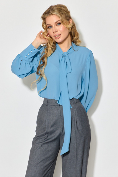 Блуза, брюки, жакет Chumakova Fashion 117 серый - фото 5