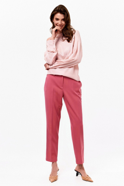 Блуза, брюки KaVaRi 8021 розовый - фото 7