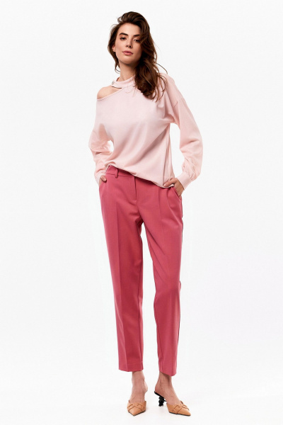 Блуза, брюки KaVaRi 8021 розовый - фото 5