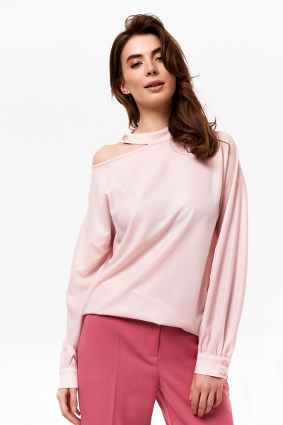 Блуза, брюки KaVaRi 8021 розовый - фото 3
