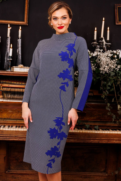 Платье Мода Юрс 2840 василек - фото 2